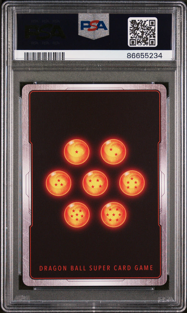 2022 DRAGON BALL SUPER DAWN OF THE Z-LEGENDS SS VEGETA, BRS/STRGTH #P-401 PSA 10 (Online Order Only)