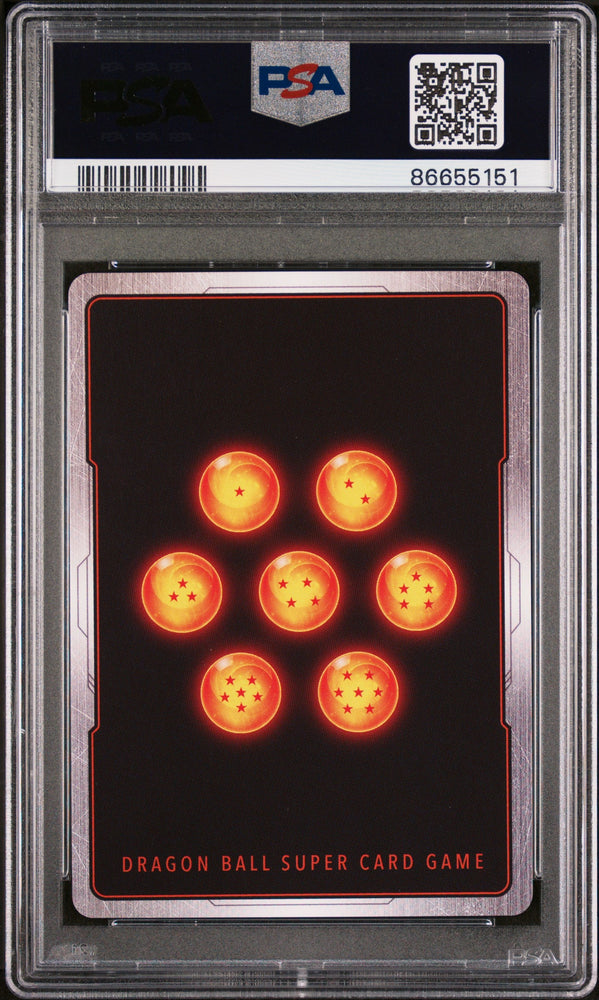 2022 DRAGON BALL SUPER MYTHIC BOOSTER SS3 GOGETA, THWRT/EMP #P-308 - PSA 10 (Online Order Only)