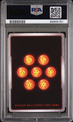 2022 DRAGON BALL SUPER MYTHIC BOOSTER SS3 GOGETA, THWRT/EMP #P-308 - PSA 10 (Online Order Only)