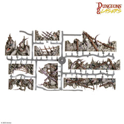 Dungeons & Lasers: Caves Series - Demonic Caves Pre-Painted Prismacast Terrain