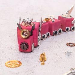DIY Timber Train Kit – Build a Wooden Train with LED Light, Fun Accessories, Home and Office Décor (ONLINE ORDER ONLY)