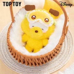 [In Stock] MINISO Disney Squinting Sleepwear Series Plush Keychains Gift Blind Box (ONLINE ORDER ONLY)