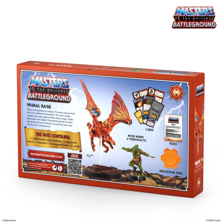 Masters of the Universe: Battleground - Wave 11 - Moss Man & Turbodactyl, Preternian Faction