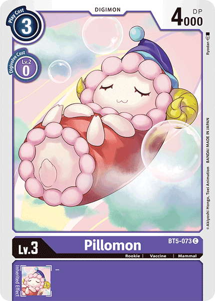 Pillomon [BT5-073] [Battle of Omni] (ONLINE ORDER ONLY)