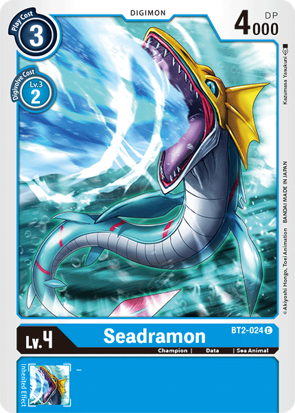 Seadramon [BT2-024] [Release Special Booster Ver.1.5] (ONLINE ORDER ONLY)