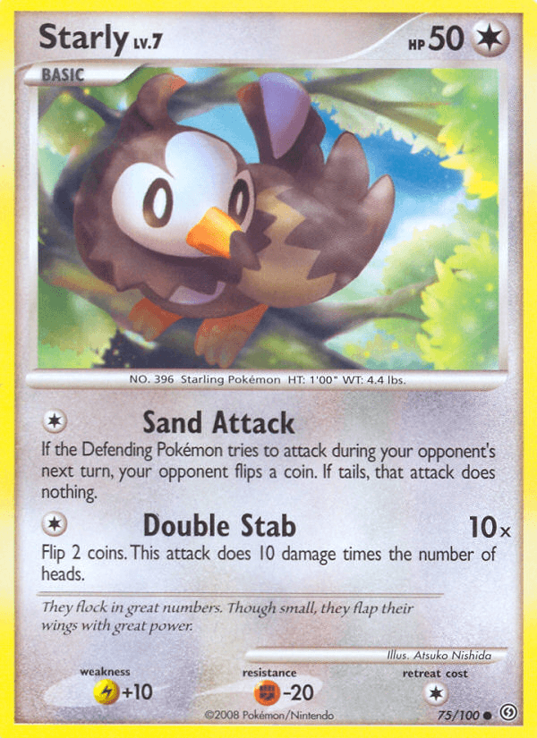 Starly (75/100) [Diamond & Pearl: Stormfront] (Online Only)