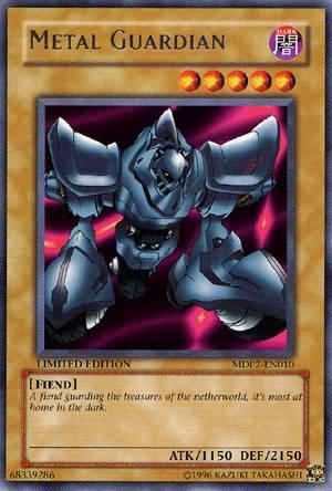 Metal Guardian [MDP2-EN010] Rare (ONLINE ORDER ONLY)