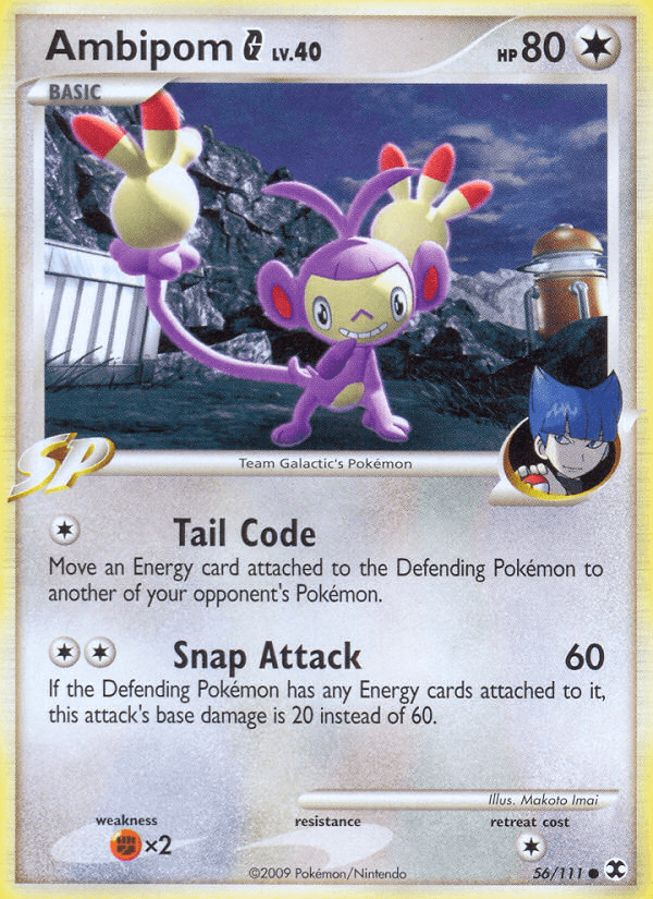 Ambipom G (56/111) [Platinum: Rising Rivals] (Online Only)
