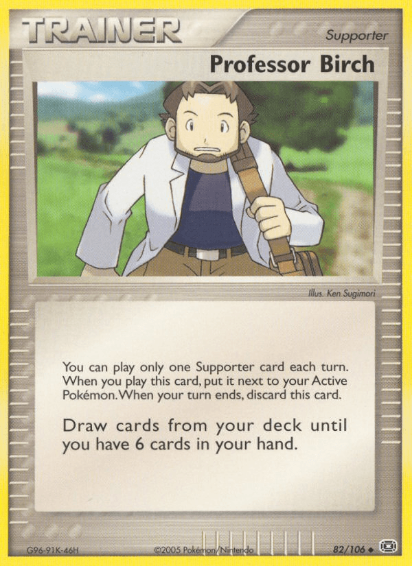 Professor Birch (82/106) [EX: Emerald] (Online Only)