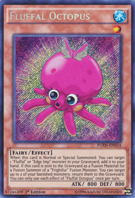 Fluffal Octopus [FUEN-EN014] Secret Rare (ONLINE ORDER ONLY)