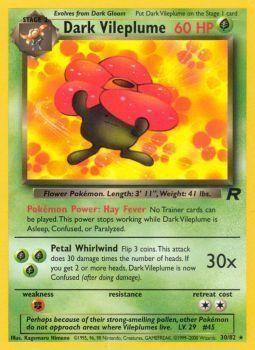 Dark Vileplume (30/82) [Team Rocket Unlimited] (Online Only)