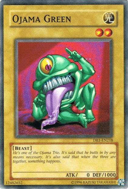 Ojama Green [DR1-EN218] Common (ONLINE ORDER ONLY)