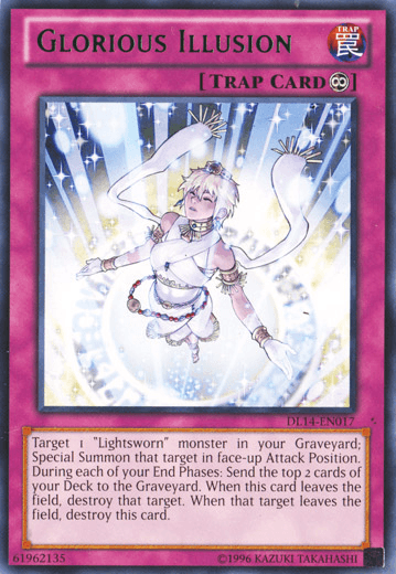 Glorious Illusion (Green) [DL14-EN017] Rare (ONLINE ORDER ONLY)