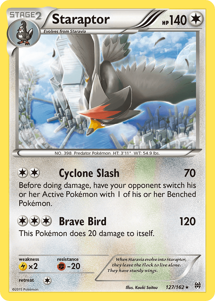 Staraptor (127/162) [XY: BREAKthrough] (Online Only)