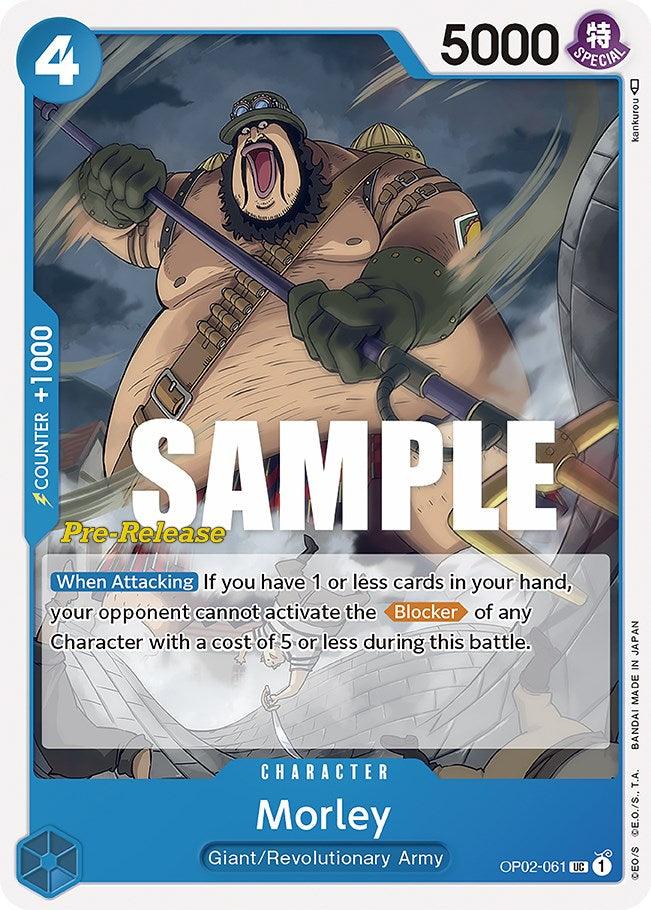 Morley [Paramount War Pre-Release Cards] (ONLINE ORDER ONLY)