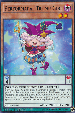 Performapal Trump Girl [BOSH-EN007] Common (ONLINE ORDER ONLY)
