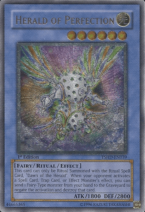 Herald of Perfection [TSHD-EN039] Ultimate Rare (ONLINE ORDER ONLY)
