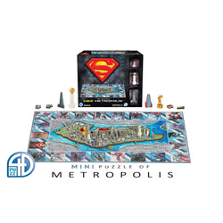 Superman - Mini Metropolis 4D Puzzle