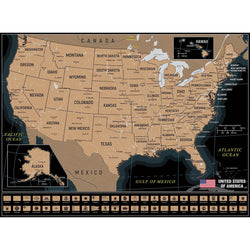 Scratch Off: USA Travel Map