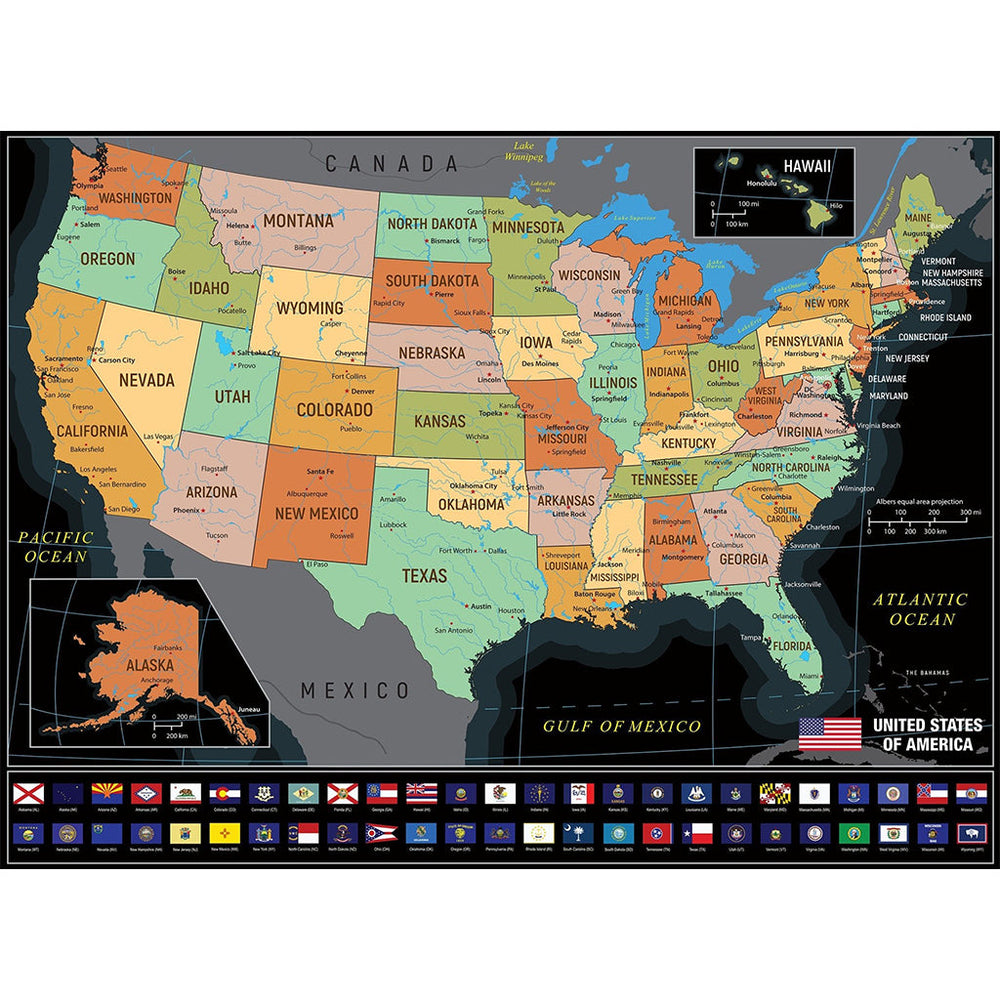 Scratch Off: USA Travel Map
