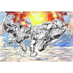 Puzzle: Scratch Off - Superman