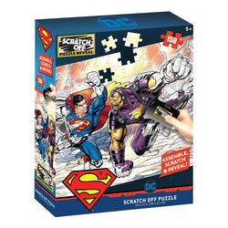 Puzzle: Scratch Off - Superman