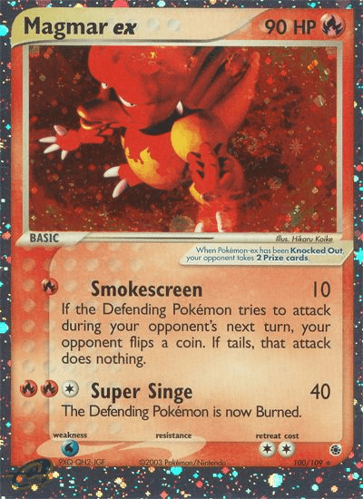 Magmar ex (100/109) [EX: Ruby & Sapphire] (Online Only)