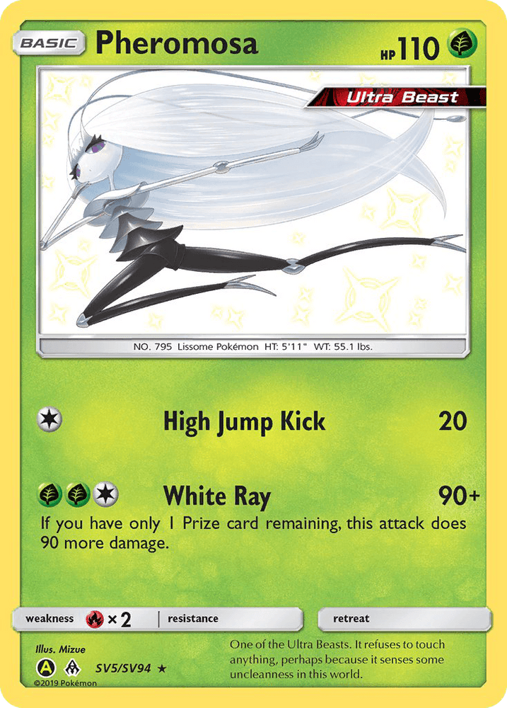 Pheromosa (SV5/SV94) [Sun & Moon: Hidden Fates - Shiny Vault] (Online Only)