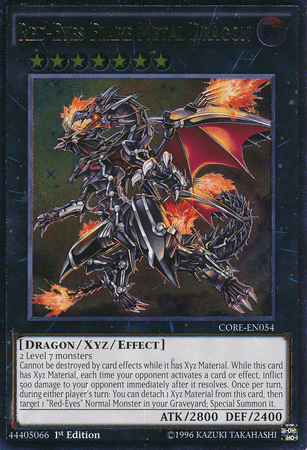 Red-Eyes Flare Metal Dragon [CORE-EN054] Ultimate Rare (ONLINE ORDER ONLY)