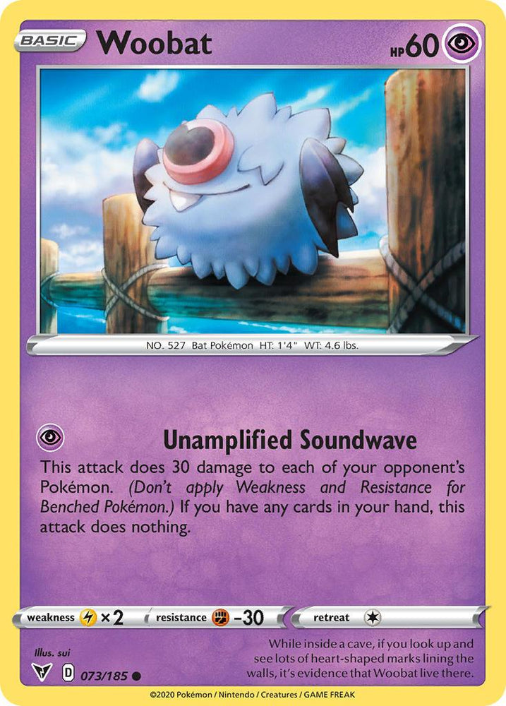Woobat (073/185) [Sword & Shield: Vivid Voltage] (Online Only)