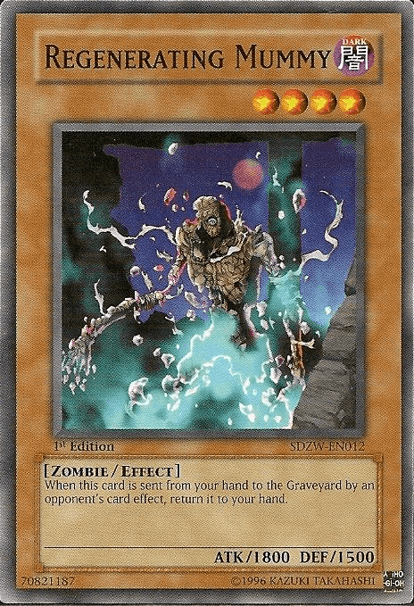 Regenerating Mummy [SDZW-EN012] Common (ONLINE ORDER ONLY)