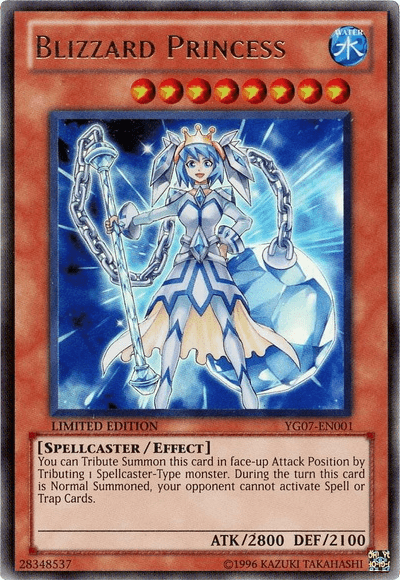 Blizzard Princess [YG07-EN001] Ultra Rare (ONLINE ORDER ONLY)