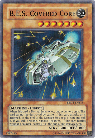 B.E.S. Covered Core [DR04-EN133] Super Rare (ONLINE ORDER ONLY)