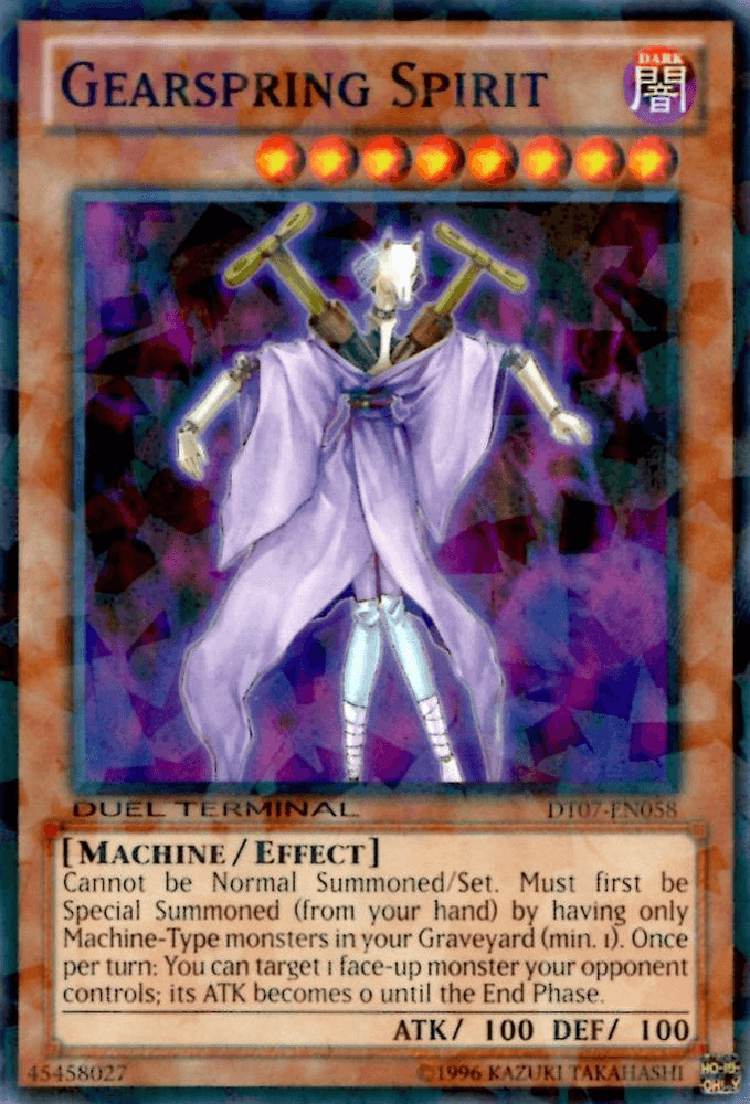 Gearspring Spirit [DT07-EN058] Common (ONLINE ORDER ONLY)