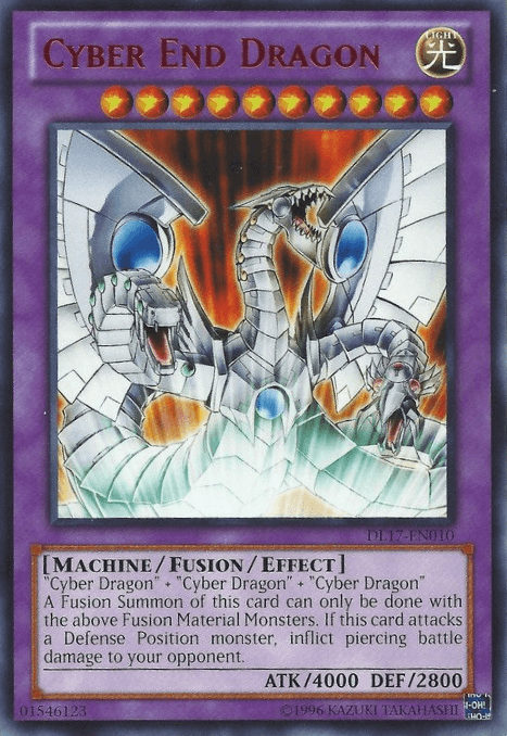 Cyber End Dragon (Red) [DL17-EN010] Rare (ONLINE ORDER ONLY)