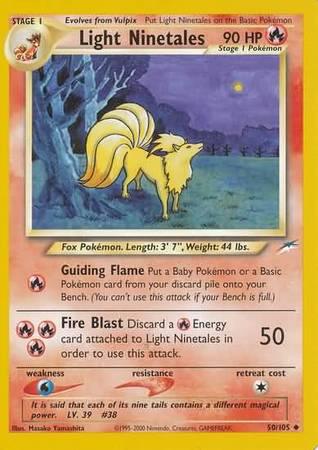 Light Ninetales (50/105) [Neo Destiny Unlimited] (Online Only)