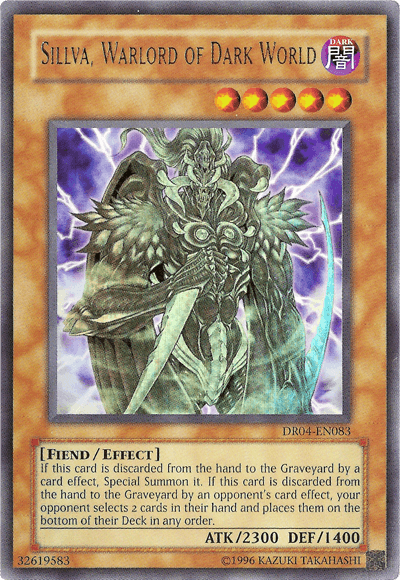 Sillva, Warlord of Dark World [DR04-EN083] Ultra Rare (ONLINE ORDER ONLY)