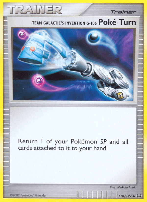 Team Galactic's Invention G-105 Poke Turn (118/127) [Platinum: Base Set] (Online Only)