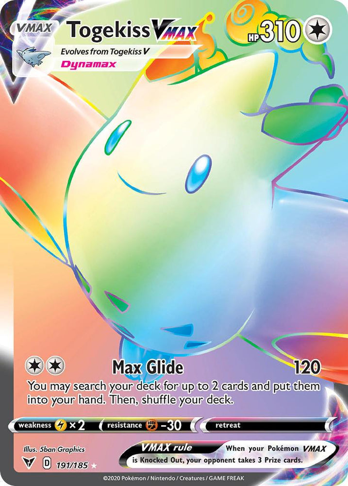 Togekiss VMAX (191/185) [Sword & Shield: Vivid Voltage] (Online Only)