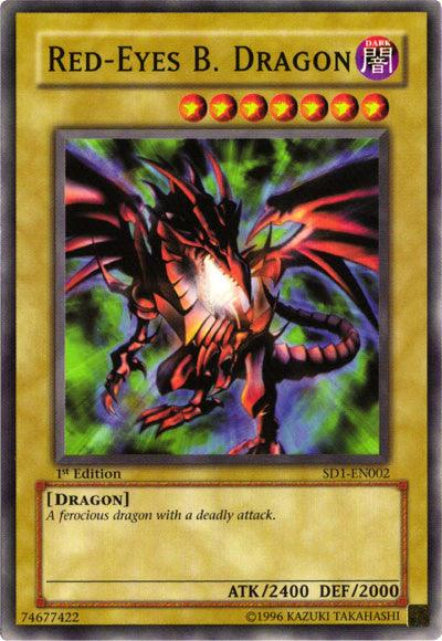 Red-Eyes B. Dragon [SD1-EN002] Common (ONLINE ORDER ONLY)