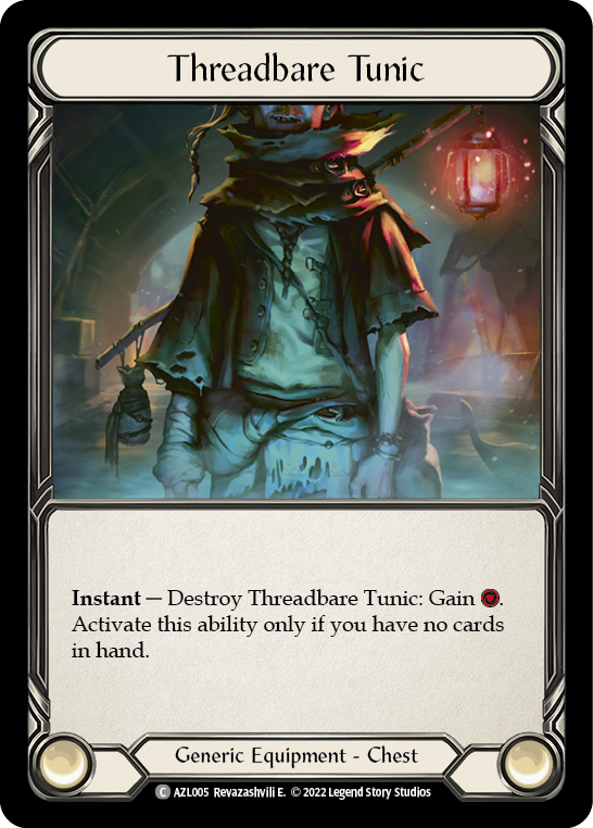 Threadbare Tunic [AZL005] (Outsiders Azalea Blitz Deck)