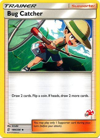Bug Catcher (189/236) (Charizard Stamp #34) [Battle Academy 2020] (Online Only)