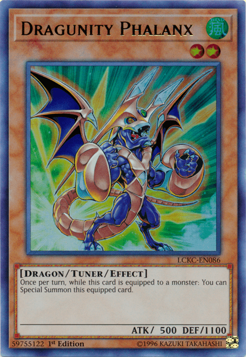 Dragunity Phalanx [LCKC-EN086] Ultra Rare (ONLINE ORDER ONLY)