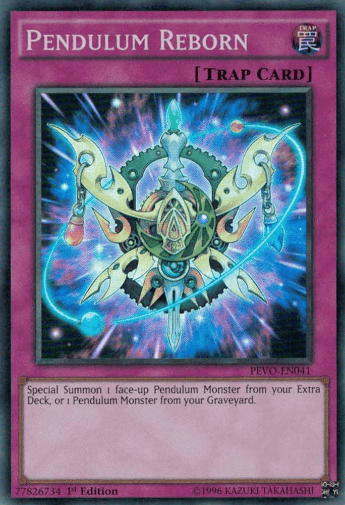 Pendulum Reborn [PEVO-EN041] Super Rare (ONLINE ORDER ONLY)
