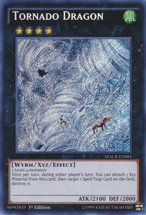 Tornado Dragon [MACR-EN081] Secret Rare (ONLINE ORDER ONLY)