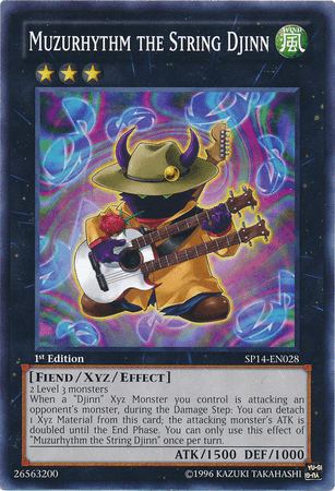 Muzurhythm the String Djinn [SP14-EN028] Common (ONLINE ORDER ONLY)
