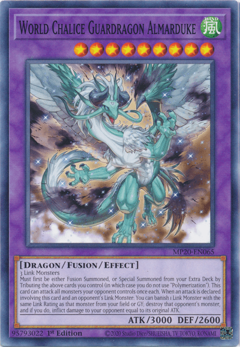 World Chalice Guardragon Almarduke [MP20-EN065] Common (ONLINE ORDER ONLY)