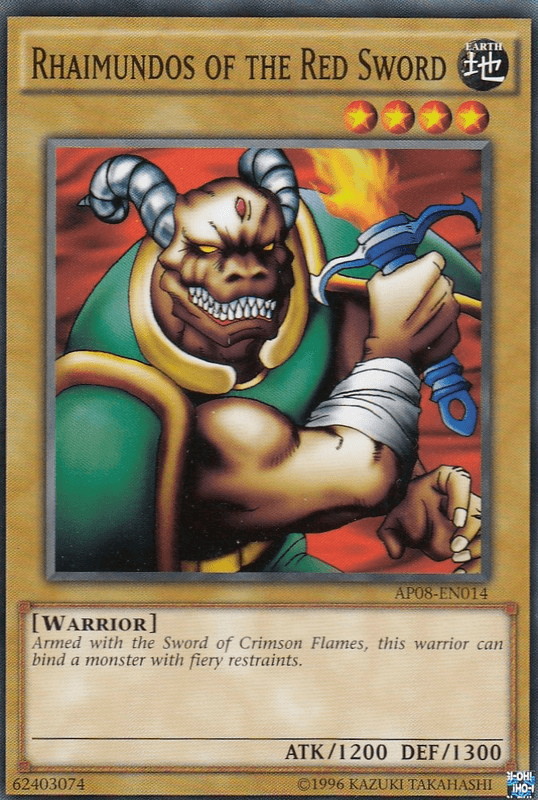 Rhaimundos of the Red Sword [AP08-EN014] Common (ONLINE ORDER ONLY)
