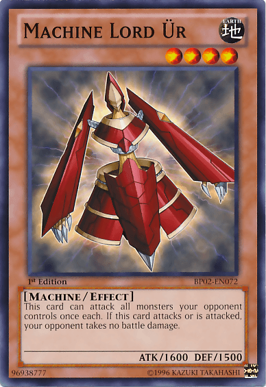 Machine Lord Ur [BP02-EN072] Mosaic Rare (ONLINE ORDER ONLY)