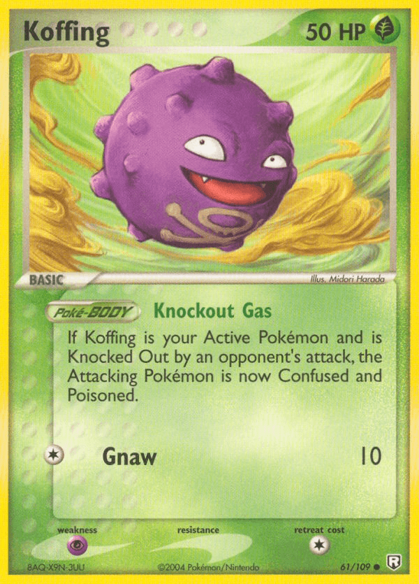 Koffing (61/109) [EX: Team Rocket Returns] (Online Only)